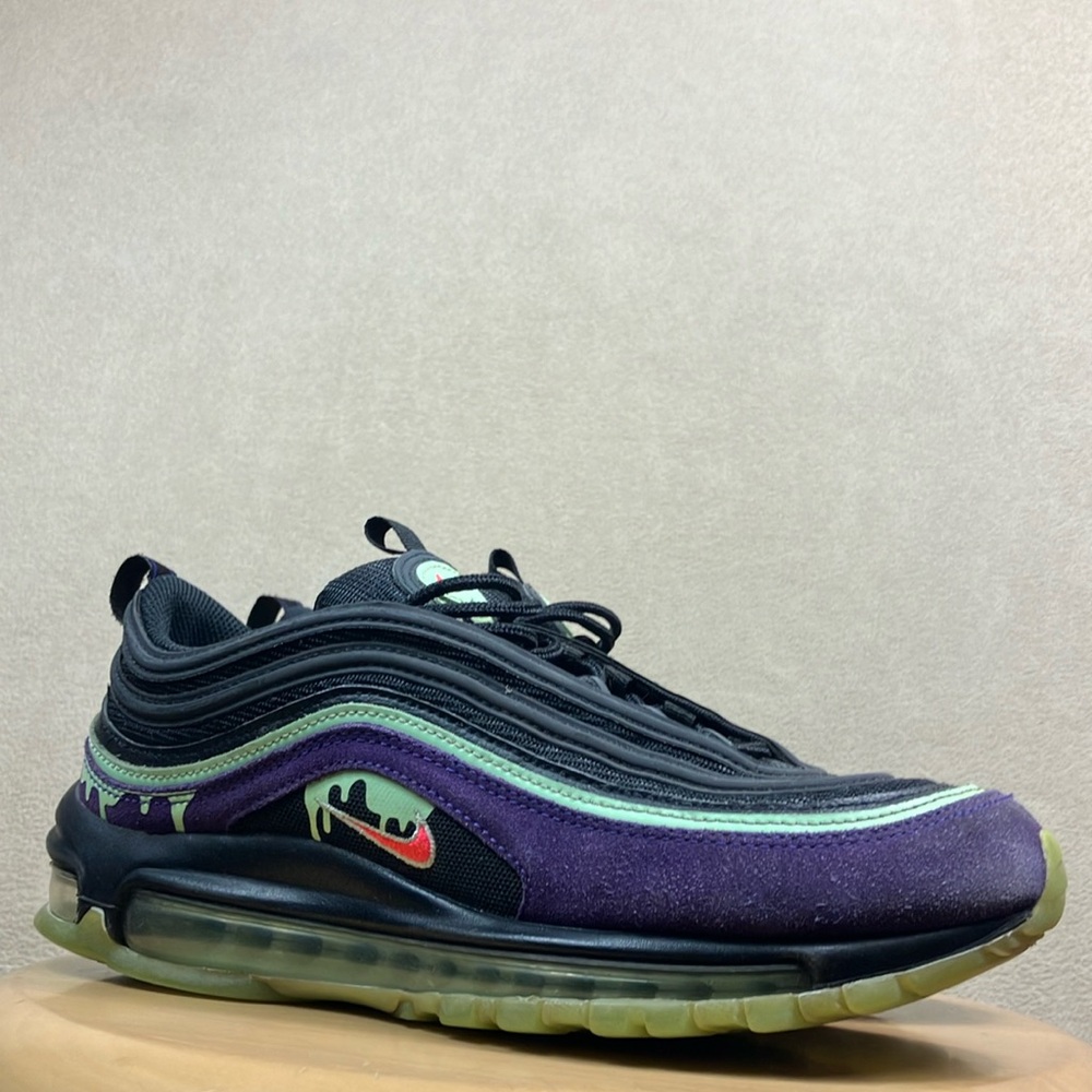 Nike Air Max 97 Halloween Slime DC1500-001‎ Sneaker Shoes Men’s size 8